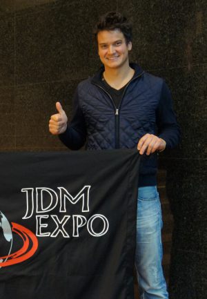 Dominik Farnbacher - a winner of dozens of racing tournaments including Daytona 24h & regular customer of JDM EXPO Cars