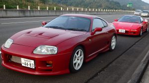 JDM EXPO's Toyota Supra & Honda NSX being delivered to its new owners in Yakosuka US Military Base