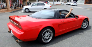 Happy Customer after receiving his Honda NSX delivered by JDM EXPO Staff
